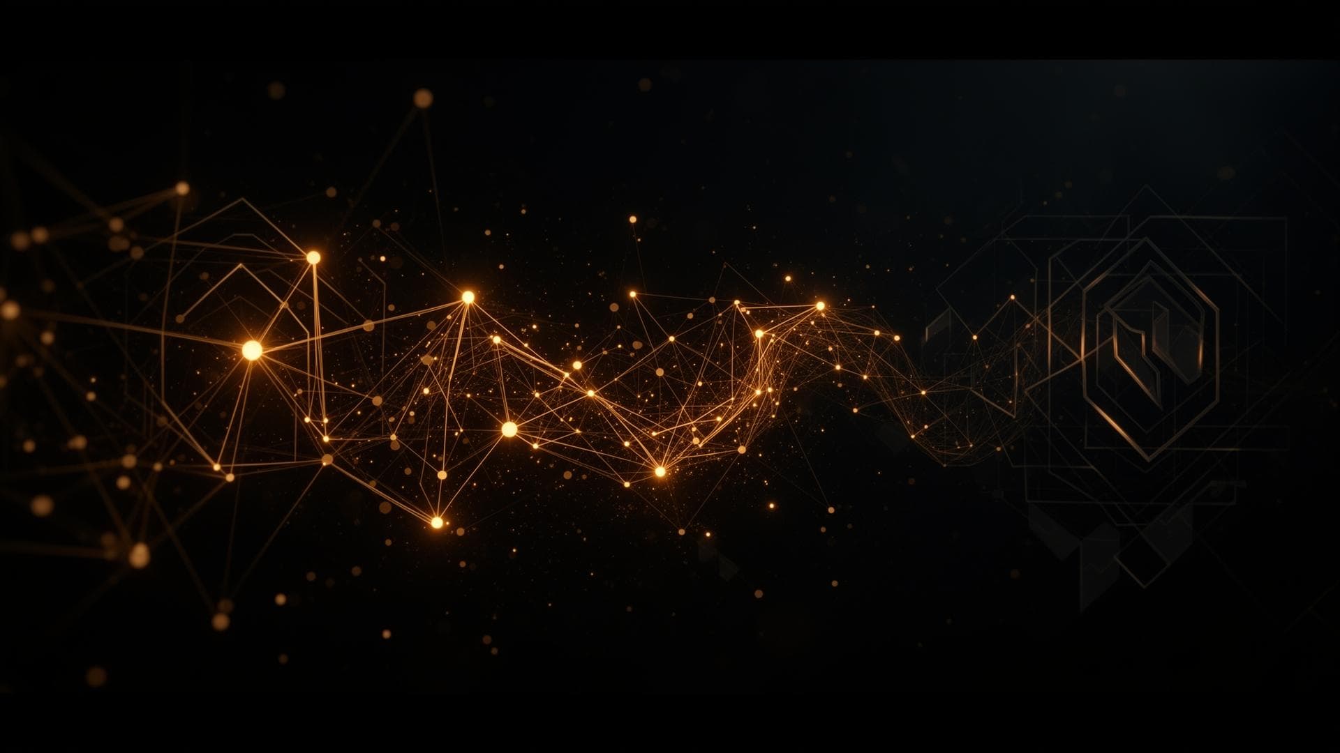 Abstract business technology background representing revenue operations automation